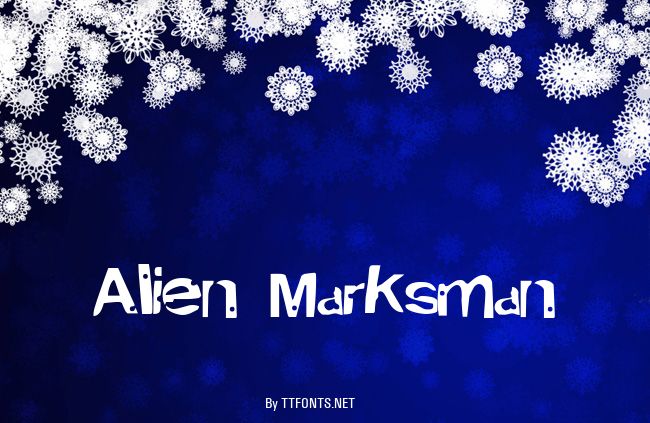 Alien Marksman example